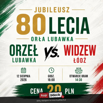Lubawka Wydarzenie Imprezy Sportowe Mecz towarzyski z okazji Jubileuszu 80. lecia MKS Orzeł Lubawka