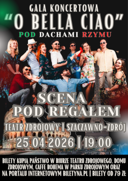 Szczawno Zdrój Wydarzenie Koncert Gala Piosenki Włoskiej & krain południa